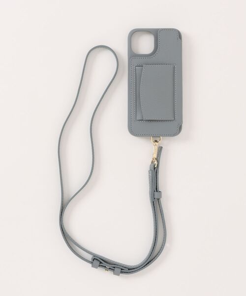 Demiurvo（デミウルーボ）の「【Demiurvo】POCHE iPhone14（スマホケース/カバー・メンズ・グレー/マルチ/ホワイト/ブラウン・FREE）」の3枚目の写真