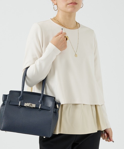 DESIGNWORKS（デザインワークス）の「後ろタフタ切替えプルオーバー（Tシャツ/カットソー・レディース・アイボリー・フリー）」の6枚目の写真