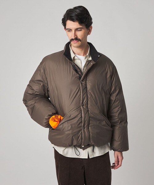Steven Alan（スティーブンアラン）の「＜NANGA × Steven Alan＞ DOWN JACKET/アウター（ダウンジャケット/コート・メンズ・ブラック/ダークブラウン・S/M/L）」の8枚目の写真