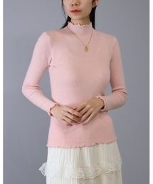 Doumoi（ドゥモエ）の「無地ニットメロープルオーバー（ニット/セーター）」