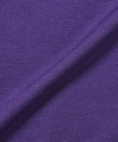 MACKINTOSH LONDON（マッキントッシュ ロンドン）の「【WEB・一部店舗限定】クリアニットプレーンプルオーバー（ニット/セーター・レディース・パープル系その他4/オフホワイト/ライトブルー/ブラック・38）」の14枚目の写真