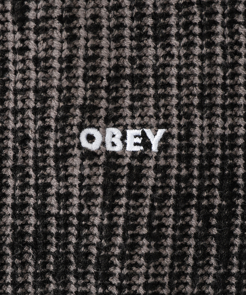 OBEY(オベイ)の「OBEY / オベイ SPRAY EFFECT SWEATER(ニット/セーター・メンズ・ブラック/ブラウン・MEDIUM/LARGE)」の8枚目の写真