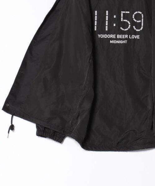 JACKROSE（ジャックローズ）の「YOIDORE ﾋﾞｰﾙ好き ｺｰﾁｼﾞｬｹｯﾄ（その他アウター・メンズ・ブラック・M/L/XL）」の3枚目の写真