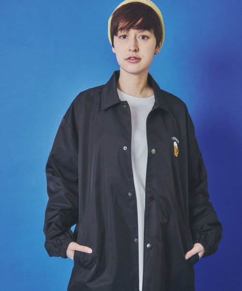 JACKROSE（ジャックローズ）の「YOIDORE ﾋﾞｰﾙ好き ｺｰﾁｼﾞｬｹｯﾄ（その他アウター・メンズ・ブラック・M/L/XL）」の7枚目の写真