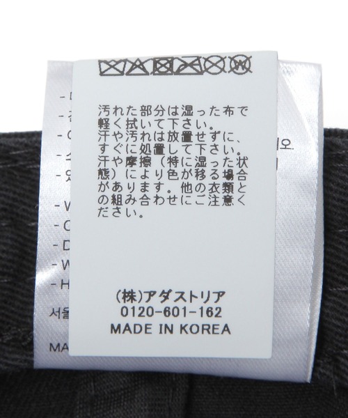 ALAND(エーランド)の「【UNISEX】POT/POT CAP(キャップ・レディース・グレー/ブラック・FREE)」の21枚目の写真