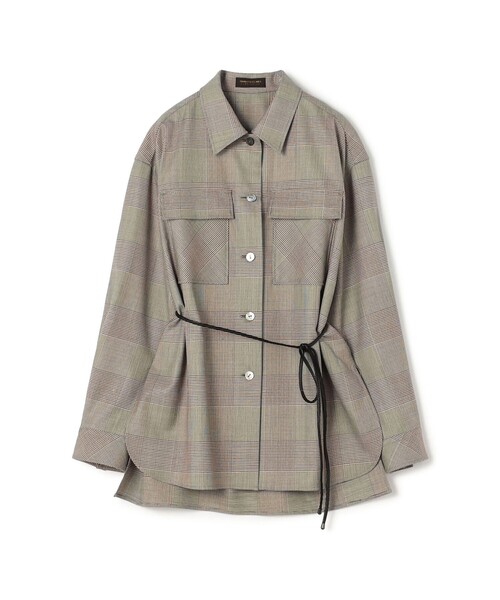 Ballsey TOMORROWRAND パターン柄 長袖ブラウス Ballsey TOMORROWRAND パターン柄 長袖ブラウス