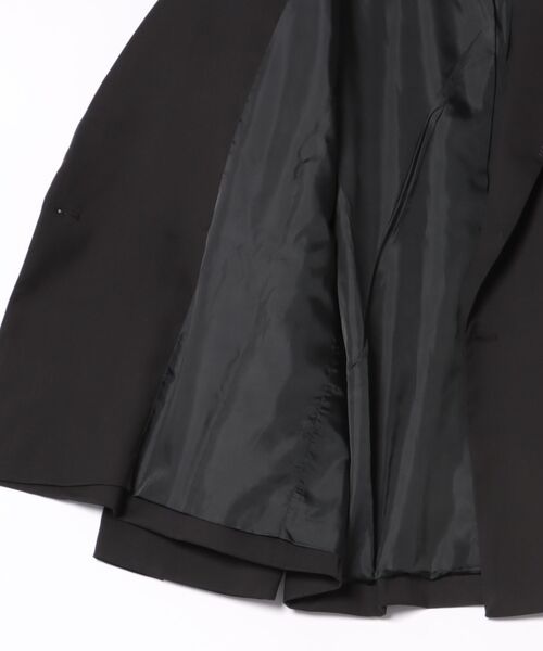 NILWAY(ニルウェイ)の「【420g/m】配色刺繍ステッチ ダブルフルイドテーラードジャケット(テーラードジャケット・メンズ・ブラック/ライトグレー/モスグリーン系/チャコール/ブラック系・MEDIUM/LARGE)」の7枚目の写真