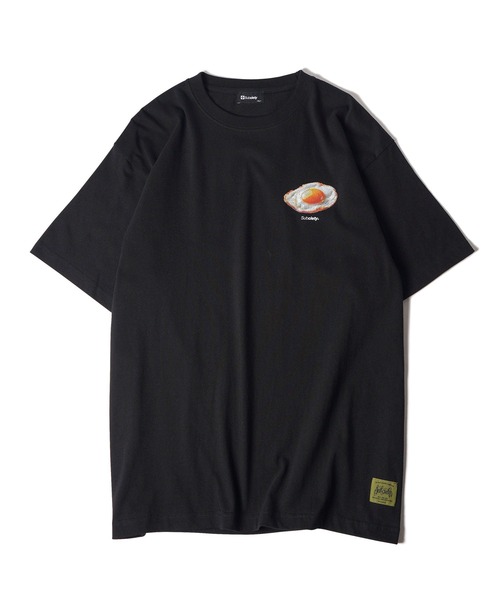 Subciety（サブサエティ）の「Sunny side up tee（Tシャツ/カットソー・メンズ・ブラック/スカイブルー/ホワイト・SMALL/MEDIUM/LARGE/X-LARGE/XX-LARGE）」の5枚目の写真