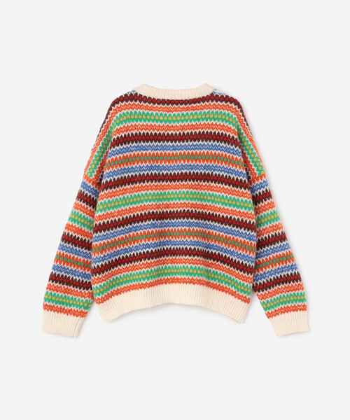 MONITALY(モニタリー)の「monitaly | フェアアイル ニットプルオーバー MEN(ニット/セーター・メンズ・ホワイト系その他・M/L)」の3枚目の写真