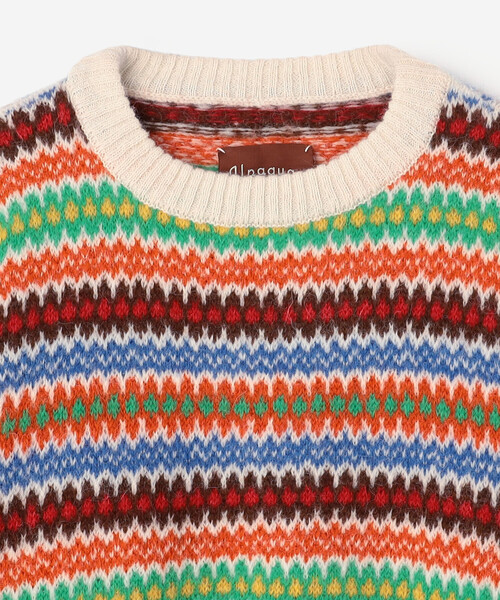 MONITALY(モニタリー)の「monitaly | フェアアイル ニットプルオーバー MEN(ニット/セーター・メンズ・ホワイト系その他・M/L)」の4枚目の写真