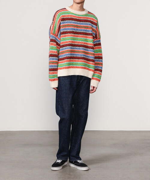 MONITALY(モニタリー)の「monitaly | フェアアイル ニットプルオーバー MEN(ニット/セーター・メンズ・ホワイト系その他・M/L)」の10枚目の写真