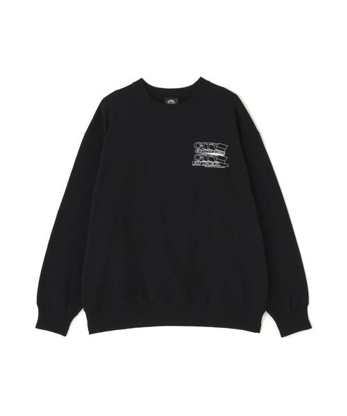 CITY COUNTRY CITY(シティーカントリーシティー)の「《AVIREX × CITY COUNTRY CITY》SIGNATURE CREW SWEAT / シグネチャー クルー スウェット / アヴィレックス / シティーカントリーシティー(スウェット・メンズ・ブラック/グレー・L/M/S/XL)」の3枚目の写真