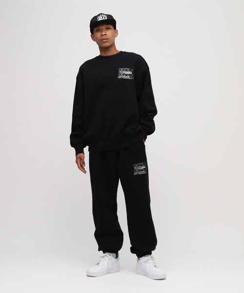 CITY COUNTRY CITY(シティーカントリーシティー)の「《AVIREX × CITY COUNTRY CITY》SIGNATURE CREW SWEAT / シグネチャー クルー スウェット / アヴィレックス / シティーカントリーシティー(スウェット・メンズ・ブラック/グレー・L/M/S/XL)」の8枚目の写真