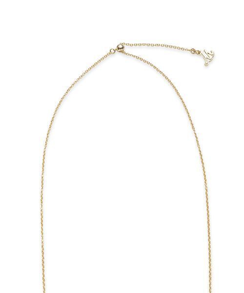 Mila Owen（ミラオーウェン）の「ラインストーンコインスライダーネックレス（ネックレス・レディース・シルバー/ゴールド・F）」の5枚目の写真