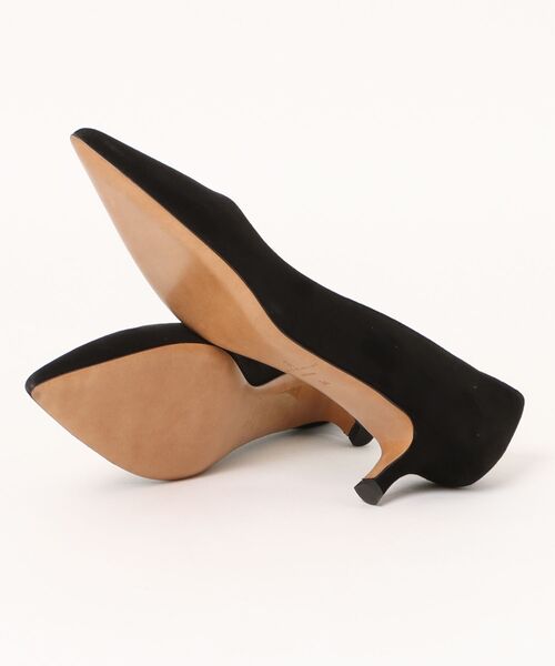 セール】【FABIO RUSCONI】ポインテッドトゥ レザー パンプス