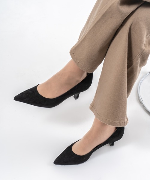 セール】【FABIO RUSCONI】ポインテッドトゥ レザー パンプス