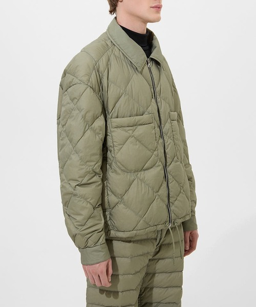 IENKI IENKI（イエンキイエンキ）の「【IENKI IENKI】BLAZE JACKET MAN　ホワイトグースダウン/防水・防風機能付き（ダウンジャケット/コート・メンズ・ブラック/カーキ・M/L）」の2枚目の写真