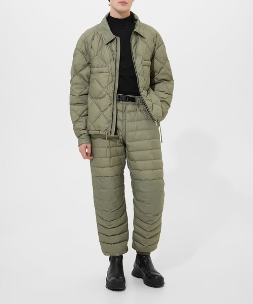 IENKI IENKI（イエンキイエンキ）の「【IENKI IENKI】BLAZE JACKET MAN　ホワイトグースダウン/防水・防風機能付き（ダウンジャケット/コート・メンズ・ブラック/カーキ・M/L）」の8枚目の写真