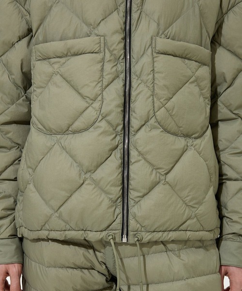 IENKI IENKI（イエンキイエンキ）の「【IENKI IENKI】BLAZE JACKET MAN　ホワイトグースダウン/防水・防風機能付き（ダウンジャケット/コート・メンズ・ブラック/カーキ・M/L）」の3枚目の写真