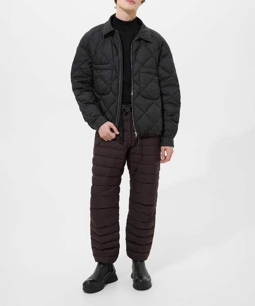 IENKI IENKI（イエンキイエンキ）の「【IENKI IENKI】BLAZE JACKET MAN　ホワイトグースダウン/防水・防風機能付き（ダウンジャケット/コート・メンズ・ブラック/カーキ・M/L）」の5枚目の写真