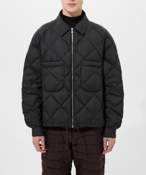 IENKI IENKI（イエンキイエンキ）の「【IENKI IENKI】BLAZE JACKET MAN　ホワイトグースダウン/防水・防風機能付き（ダウンジャケット/コート・メンズ・ブラック/カーキ・M/L）」の15枚目の写真