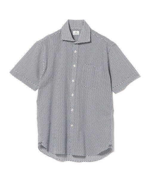 BEAMS HEART（ビームスハート）の「シアサッカー バタフライプリント カッタウェイカラー シャツ 26SS（シャツ/ブラウス・メンズ・ネイビー・X-LARGE/SMALL/LARGE/MEDIUM）」の8枚目の写真