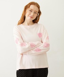 MILKFED. | MELTY HEART WIDE L/S TEE(Tシャツ/カットソー)