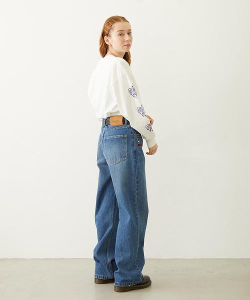 MILKFED.(ミルクフェド)の「MELTY HEART WIDE L/S TEE(Tシャツ/カットソー・レディース・ホワイト/ブラック/ライトピンク・M/L)」の13枚目の写真