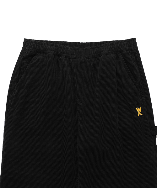 Wacky WiLLy(ワッキーウィリー)の「コーデュロイカーペンターパンツブラック(その他パンツ・レディース・その他・SMALL/MEDIUM/LARGE)」の4枚目の写真
