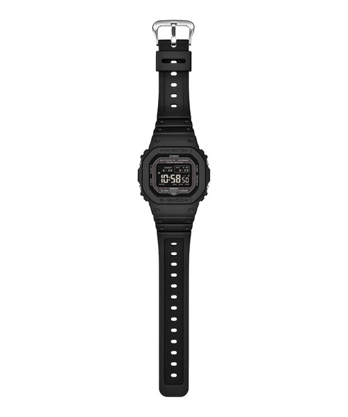 G-SHOCK（ジーショック）の「スクエアフェイス / 電波ソーラーBluetooth / GW-BX5600-1A1JF（デジタル腕時計・メンズ・ブラック・FREE）」の5枚目の写真
