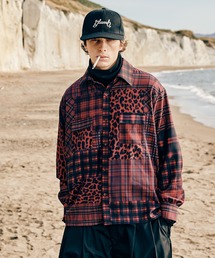 glamb | Patchwork Print Shirt / パッチワークプリントシャツ(シャツ/ブラウス)
