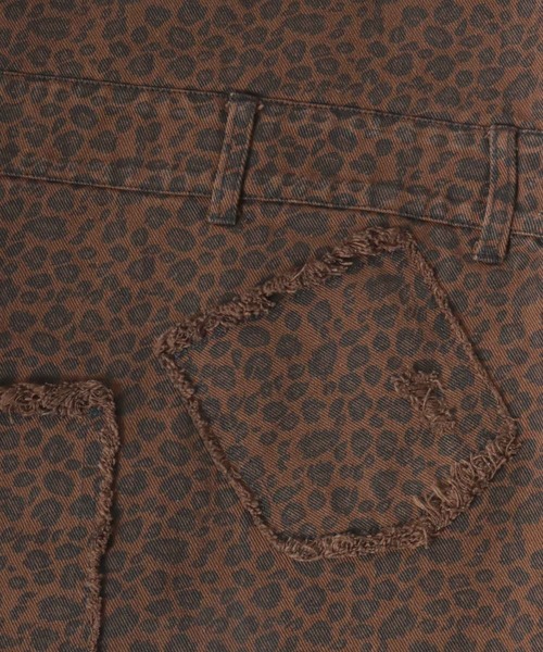 Salong hameu（サロン ハミュー）の「デニムパンツ風ナップサック/デニム/レオパード/カモフラ メンズ レディース ユニセックス（バックパック/リュック・レディース・ブラック系その他/レオパード/カモフラージュ/インディゴブルー・FREE）」の20枚目の写真