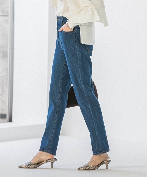 LAUTREAMONT（ロートレアモン）の「【WEB限定】365デニムパンツ スキニーシルエット≪洗える≫（デニムパンツ・レディース・ブルー/ネイビー・7号/9号/11号）」の2枚目の写真