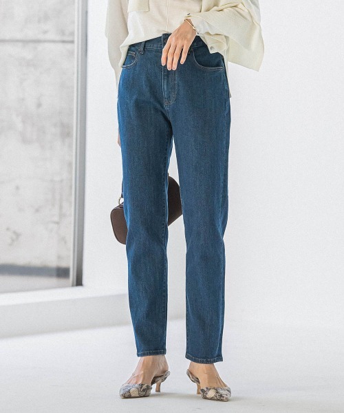 LAUTREAMONT（ロートレアモン）の「【WEB限定】365デニムパンツ スキニーシルエット≪洗える≫（デニムパンツ・レディース・ブルー/ネイビー・7号/9号/11号）」の9枚目の写真
