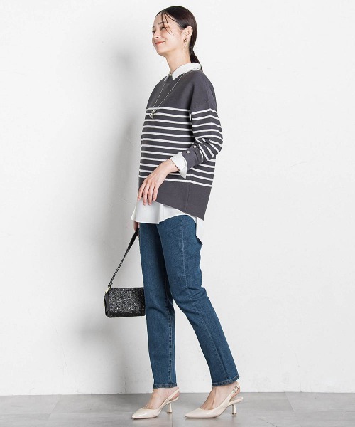 LAUTREAMONT（ロートレアモン）の「【WEB限定】365デニムパンツ スキニーシルエット≪洗える≫（デニムパンツ・レディース・ブルー/ネイビー・7号/9号/11号）」の22枚目の写真