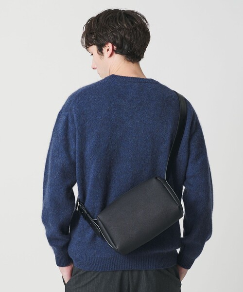 BEAUTY&YOUTH UNITED ARROWS(ビューティーアンドユースユナイテッドアローズ)の「“Emboss Bag Series” クロス ショルダー バッグ(ショルダーバッグ・メンズ・その他1/ブラック・FREE)」の6枚目の写真