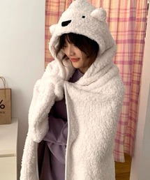 Made in I（メイドインアイ）の「Teddy Bear あったか着るブランケット（ブランケット）」