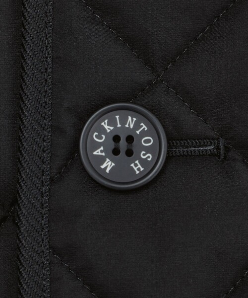 MACKINTOSH LONDON（マッキントッシュ ロンドン）の「【BLACK OF BLACKs】【WATSON LONG】シンセティックキルティングアウター（ステンカラーコート・メンズ・ブラック・38/40/42）」の10枚目の写真