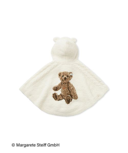 gelato pique(ジェラートピケ)の「【Steiff】【BABY】パウダージャガードポンチョ(その他ベビーウェア・キッズ・クリーム・80)」の4枚目の写真