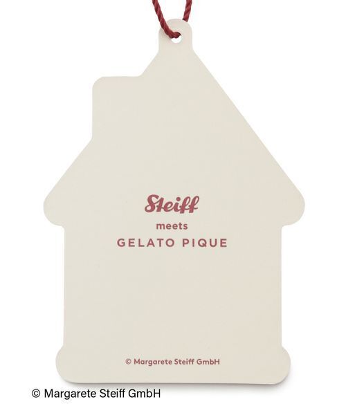 gelato pique(ジェラートピケ)の「【Steiff】【BABY】パウダージャガードポンチョ(その他ベビーウェア・キッズ・クリーム・80)」の9枚目の写真