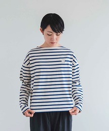MAMBO（マンボ）の「MAMBO ボーダーボートネック（Tシャツ/カットソー）」