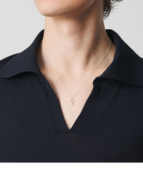 BEAUTY&YOUTH UNITED ARROWS(ビューティーアンドユースユナイテッドアローズ)の「<eoa>オーヴァル チェーン ネックレス(ネックレス・メンズ・シルバー/ゴールド・FREE)」の4枚目の写真