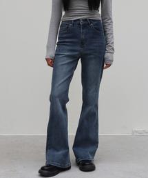 millioncor（ミリオンコール）の「Pomi Blue Span Bootcut Denim Pants（デニムパンツ・レディース）」