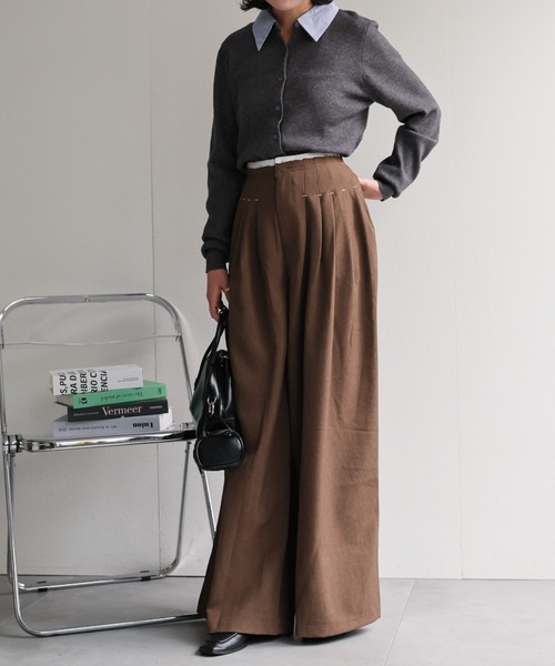 model:160cm　着用サイズ:F
