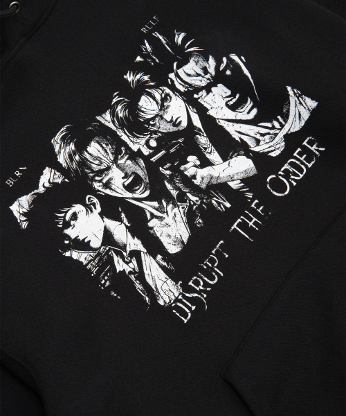SAINTPAIN（セイントペイン）の「SPカートゥーンフードパーカー ブラック（パーカー・レディース・その他・LARGE/MEDIUM）」の3枚目の写真
