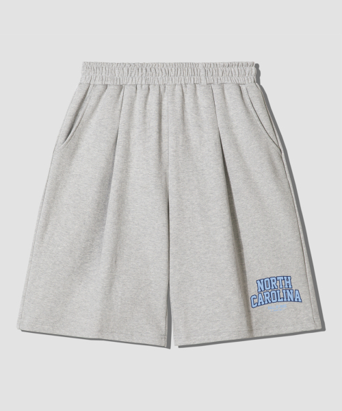 GRANFINNY(グランフィニ)の「ノースカロライナ ワンタック バミューダ ショートパンツ - メランジ(その他パンツ・レディース・グレー・SMALL/LARGE)」の1枚目の写真