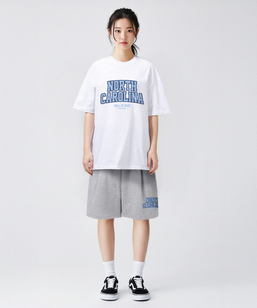 GRANFINNY(グランフィニ)の「ノースカロライナ ワンタック バミューダ ショートパンツ - メランジ(その他パンツ・レディース・グレー・SMALL/LARGE)」の5枚目の写真
