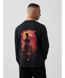 GAP（ギャップ）の「ゴジラ グラフィック GAPロゴ Tシャツ（Tシャツ/カットソー）」