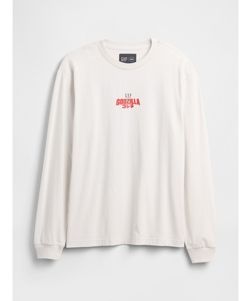 GAP(ギャップ)の「ゴジラ グラフィック GAPロゴ Tシャツ(Tシャツ/カットソー・メンズ・ネイビー/ホワイト/ブラック/グレー・XL/L/M/S/XS)」の5枚目の写真