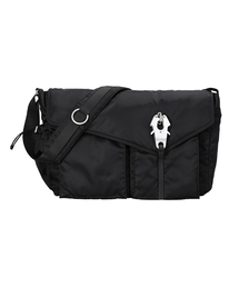 SSRL（シエスタ ロイヤル レーベル）の「Raven Oblique Messenger Bag / Black（メッセンジャーバッグ）」